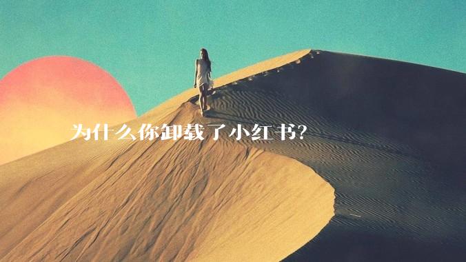 为什么你卸载了小红书？